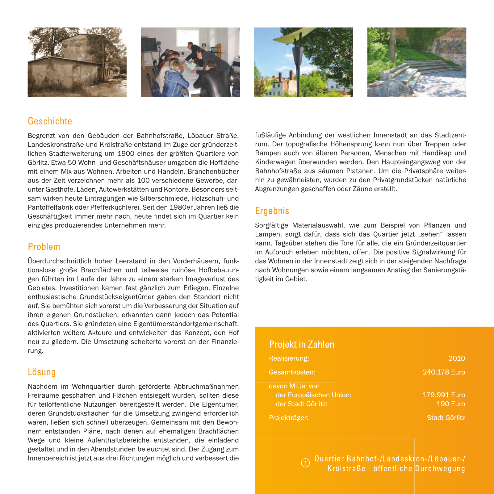 Vorschau Projekte der nachhaltigen Stadtentwicklung 2007-2013 Seite 13